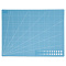 MTW007-2 Коврик раскройный,3-слойный 60*45см синий
